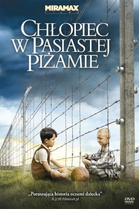 Plakat Chłopiec w pasiastej piżamie