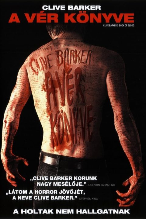 Poszter Clive Barker: A vér könyve