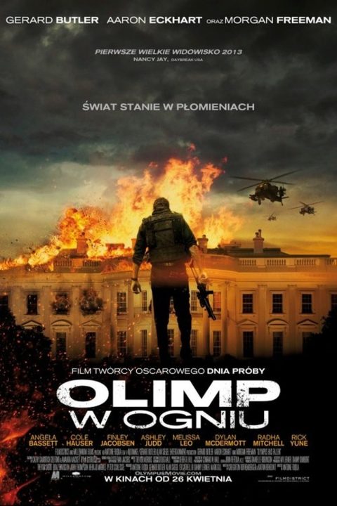 Plakat Olimp w ogniu