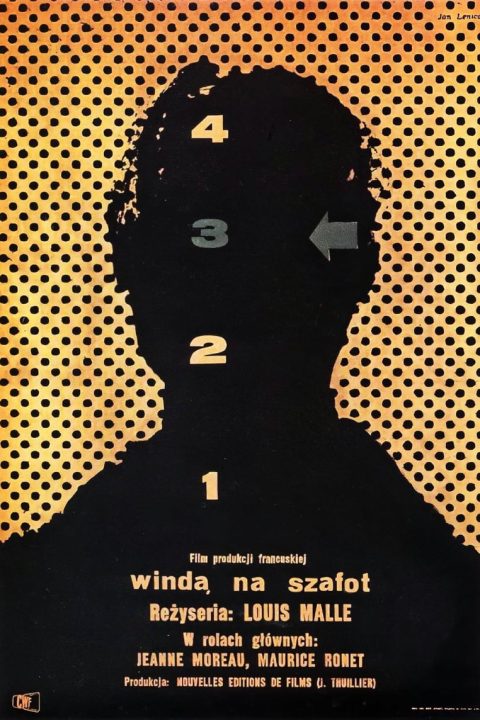 Plakat Windą na szafot