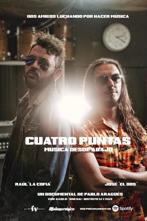 Plagát Cuatro Puntas. Música desde abajo