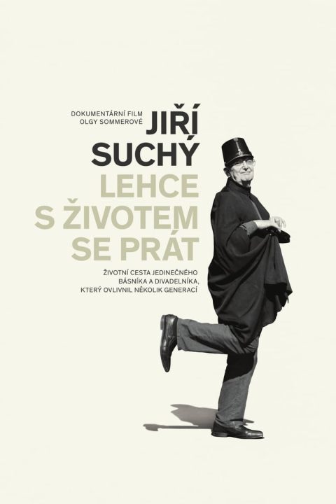 Plakat Jiří Suchý – Lehce s životem se prát