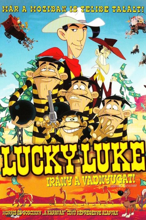 Poszter Lucky Luke - Irány a vadnyugat