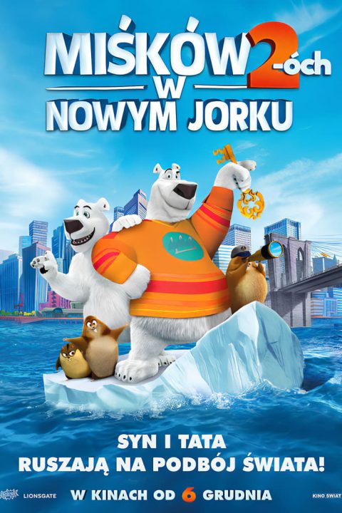 Plakat Miśków 2-óch w Nowym Jorku