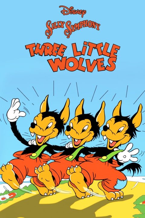 Plakát Three Little Wolves