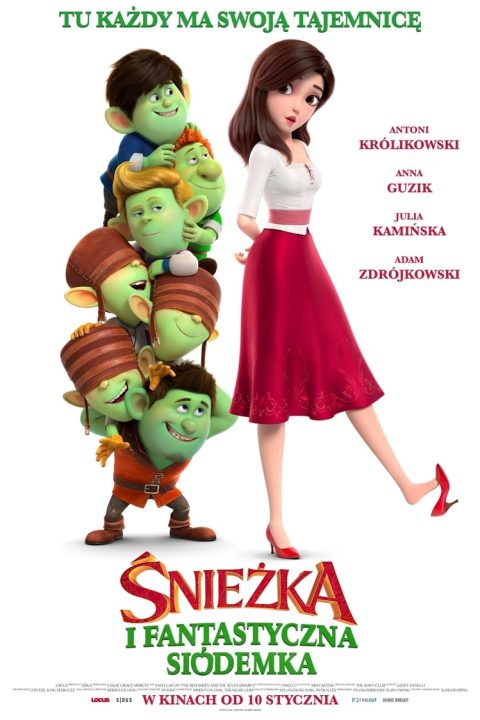 Plakat Śnieżka i fantastyczna siódemka