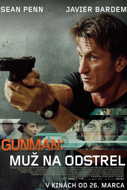 Plagát Gunman: Muž na odstrel