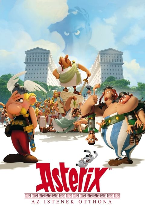 Poszter Asterix - Az istenek otthona