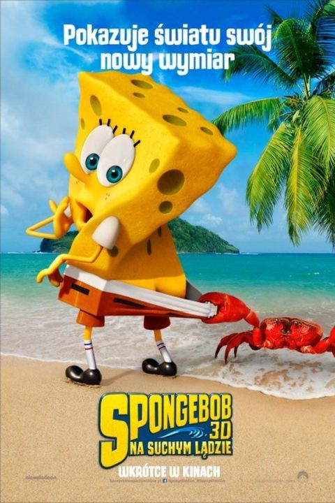 Plakat Spongebob: Na suchym lądzie